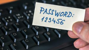 passwords and pop-ups